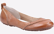 Hush Puppies Janessa Slip On Leather Womens - GRD-23257-38169-10