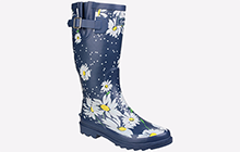 Cotswold Burghley Waterproof Pull On Wellington Boot Womens Girls  - GRD-24240-39940-08