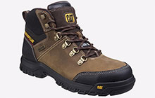 Caterpillar Framework Safety Boot Leather Mens - GRD-26947-45225-10