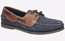 Hush Puppies Henry Boat Shoes Leather Mens - GRD-28365-47693-12