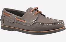 Hush Puppies Henry Boat Shoes Leather Mens - GRD-28365-54845-12