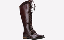 Hush Puppies Rudy Leather Long Boot Womens - GRD-29203-66507-10