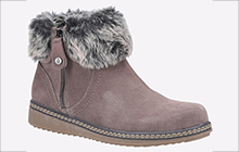 Hush Puppies Penny Zip Ankle Boot Womens - GRD-29212-53290-08