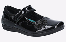 Hush Puppies Jessica Patent Leather Junior Girls - GRD-29246-49477-12