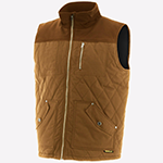 Caterpillar Waxed Cotton Vest Mens - GRD-30027-50975-07