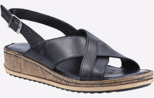 Hush Puppies Elena Cross Over Wedge Womens - GRD-30221-51419-09