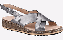 Hush Puppies Elena Cross Over Wedge Womens  - GRD-30221-68451-09