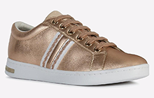 Geox D Jaysen A Casual Lace Up Trainer Womens - GRD-30696-52431-08