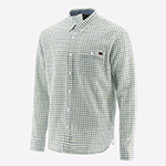 Caterpillar Tattersall Button Shirt Mens - GRD-30718-52481-09