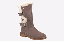 Hush Puppies Megan Mid MEMORY FOAM Boots Womens - GRD-31217-53349-08