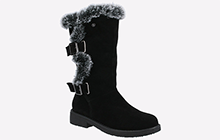 Hush Puppies Megan Mid MEMORY FOAM Boots Womens - GRD-31217-53351-08