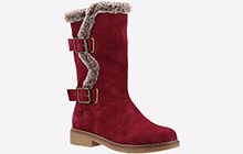 Hush Puppies Megan Mid MEMORY FOAM Boots Womens - GRD-31217-56085-08