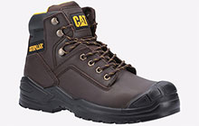 Caterpillar Striver S3 Leather Safety Boots Mens - GRD-31900-54613-03