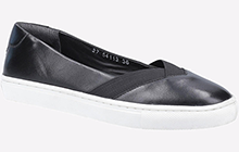 Hush Puppies Tiffany Slip On Shoes Leather Womens - GRD-31962-54763-08