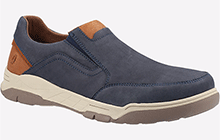 Hush Puppies Fletcher MEMORY FOAM Navy - GRD-32013-58364-12