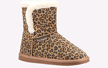 Hush Puppies Ashleigh MEMORY FOAM Slipper Boots Womens - GRD-32883-56305-08
