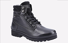 Hush Puppies Annay Leather Boots Womens - GRD-32885-56149-08