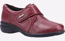 Cotswold Cranham 2 WATERPROOF Touch Fastening Womens Shoe Red - GRD-32980-56363