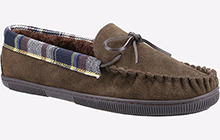 Cotswold Sodbury Moccasin Slipper Mens - GRD-33008-56432-12