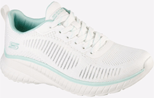 Skechers Bobs Squad MEMORY FOAM Trainers Womens - GRD-34119-58216-08