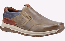 Hush Puppies Cole Slip On Leather MEMORY FOAM Mens - GRD-34226-58430-11