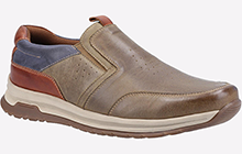 Hush Puppies Cole Slip On Leather MEMORY FOAM Mens  - GRD-34226-58430-12