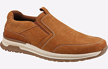 Hush Puppies Cole Slip On Leather MEMORY FOAM Mens - GRD-34226-59043-12
