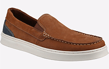 Hush Puppies Mount Slip On Leather MEMORY FOAM Mens - GRD-34246-58479-12