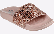 Skechers Pop Ups New Sparkle Slides Womens - GRD-34260-58513-08