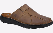 Hush Puppies Carson Mule Leather Sandal Mens - GRD-34268-60000-12