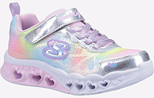 Skechers Flutter Heart Lights Simply Love Trainers Junior  - GRD-34353-67081-11