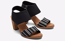 Toms Majorca Cutout Sandal Womens - GRD-34966-59817-08