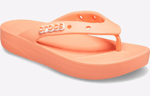 Crocs Classic Platform Flip Flop Womens  - GRD-35266-65824-08