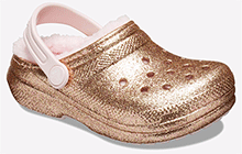 Crocs Classic Glitter Lined Clog Infants - GRD-35574-66737-07