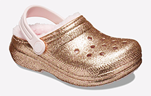 Crocs Classic Glitter Lined Clog Junior - GRD-35576-66738-13