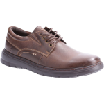 Hush Puppies Triton Leather Shoe Mens Brown - GRD-35683-66589-12