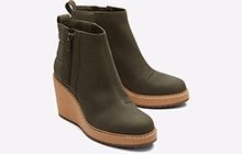 Toms Raven Boot Womens - GRD-36153-67447-08
