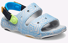Crocs All Terrain Topographic Sandal Junior - GRD-37261-69503-13