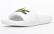 Lacoste Croco Slides Womens Girls  - LA264192B